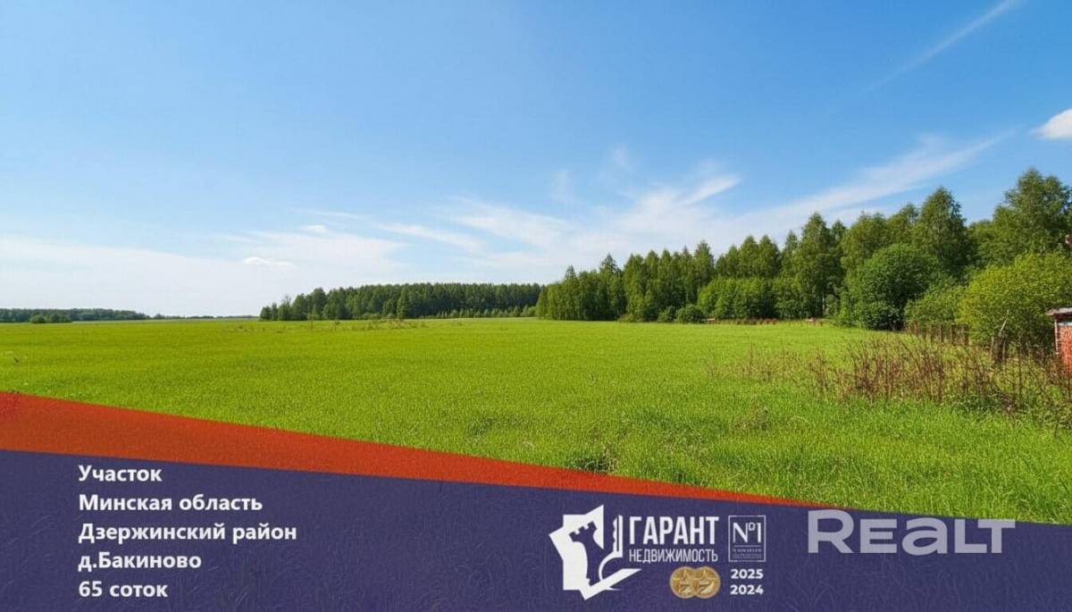 Участок 65 соток. г.Регистрация (2025)